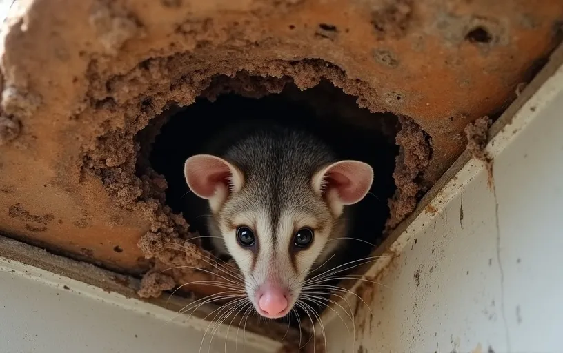 Professional Under Deck Possum Removal Assessment Services Miami